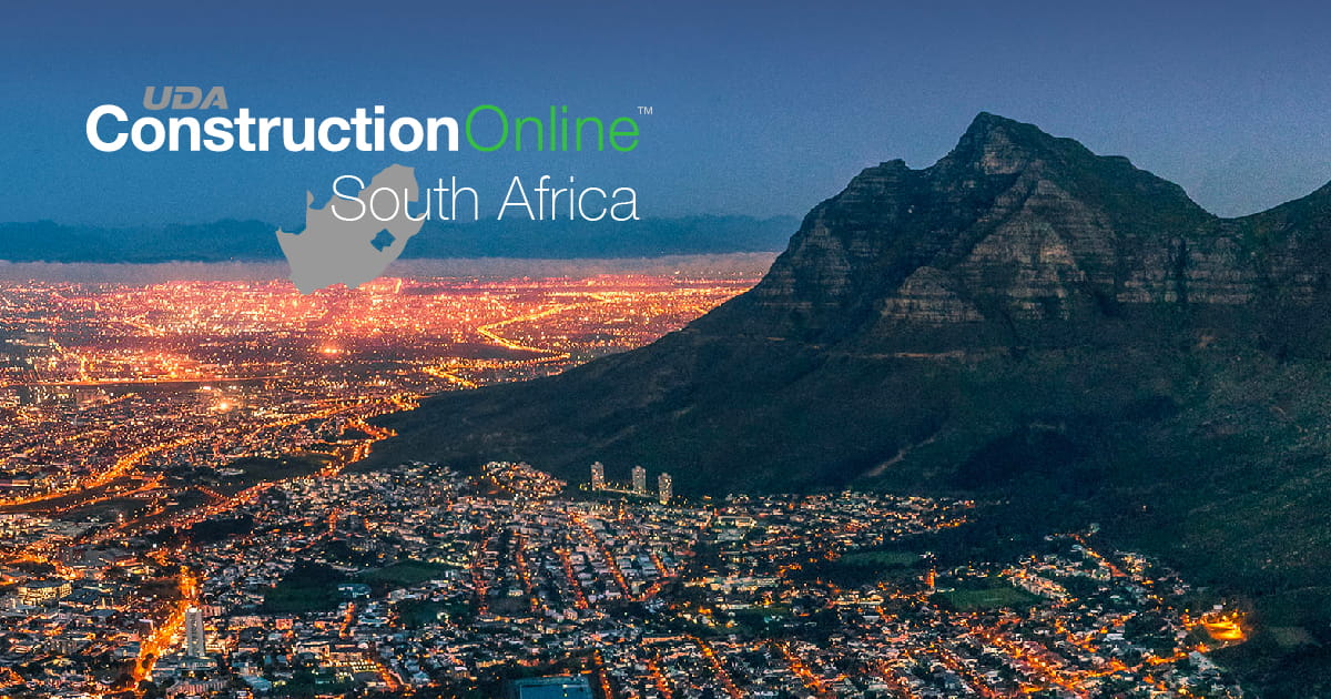 UDA Technologies Debuts New ConstructionOnline South Africa Site