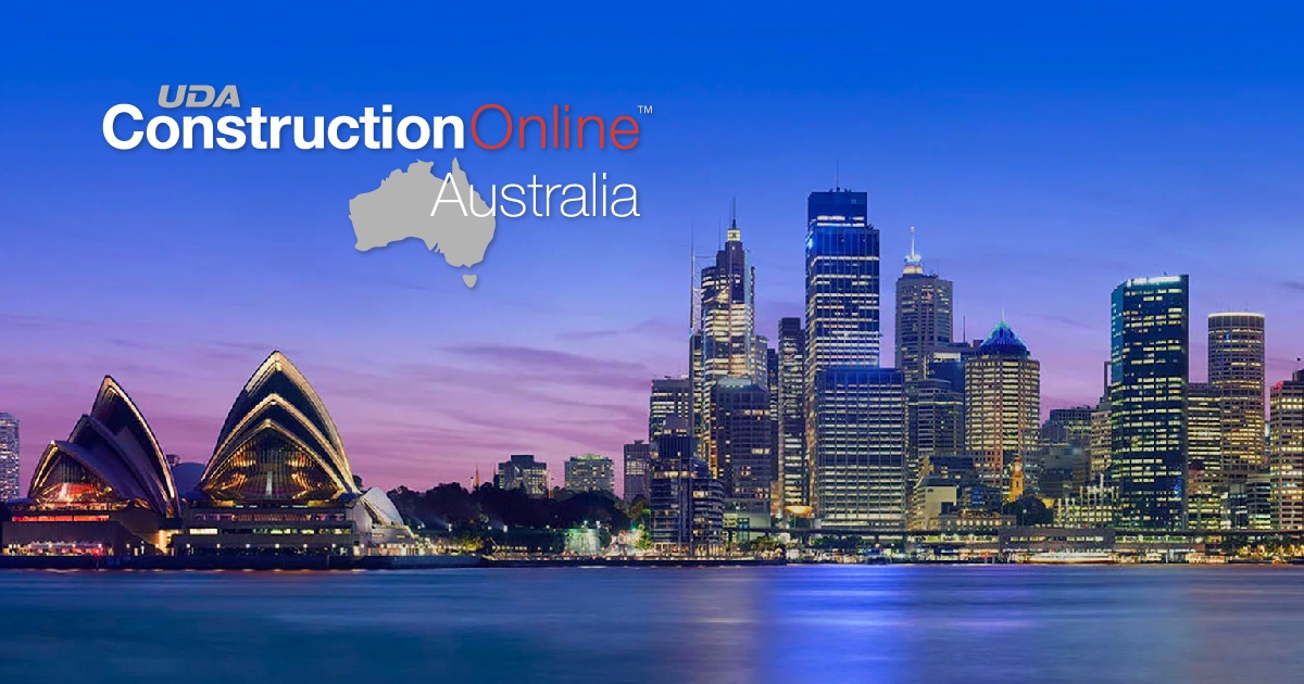 UDA Technologies Debuts New ConstructionOnline Australia Site