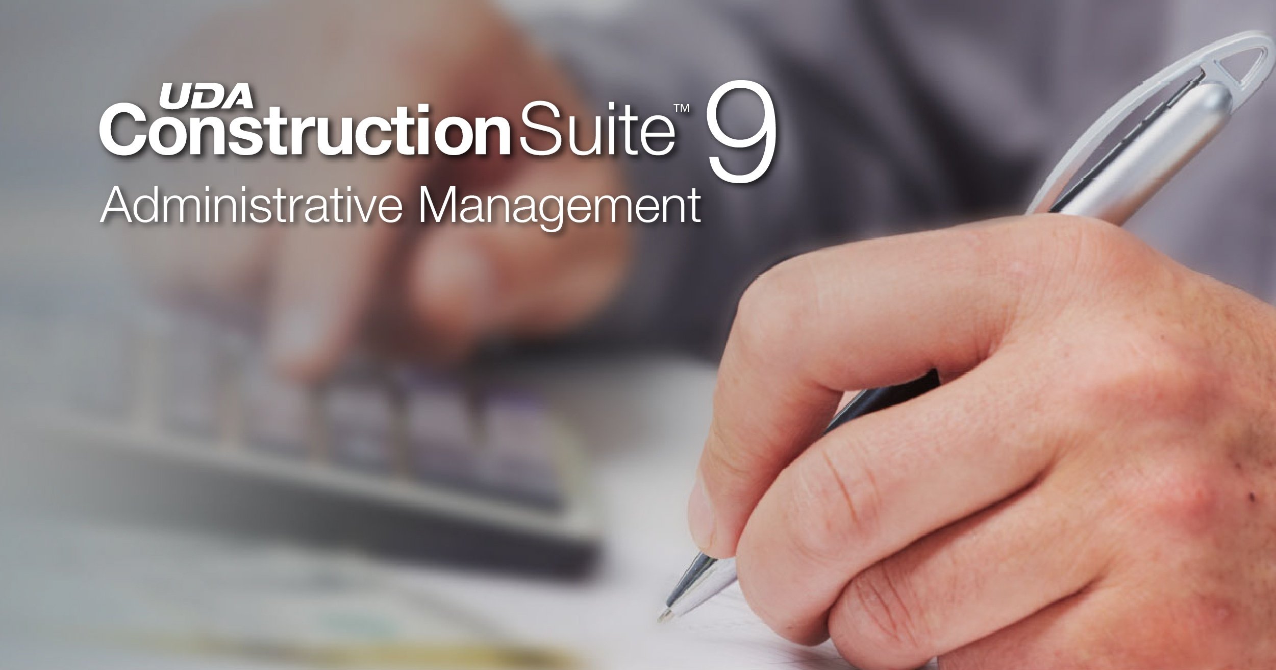 New Administrative Management of Estimates in ConstructionSuite 9