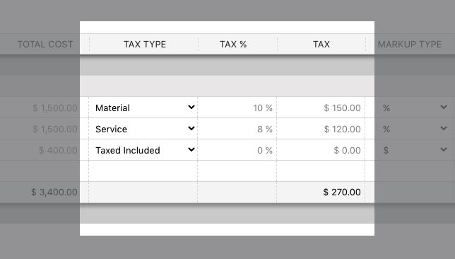 Enhanced Tax Settings Now Available for Change Orders