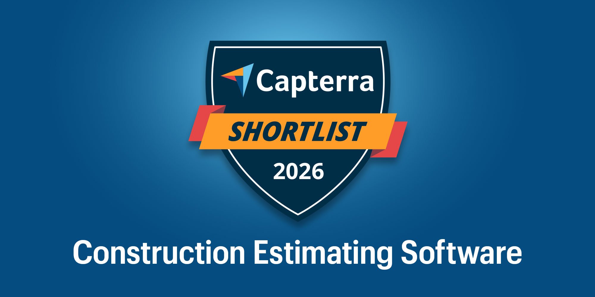 ConstructionOnline Recognized on 2026 Capterra Shortlist for Construction Estimating Software