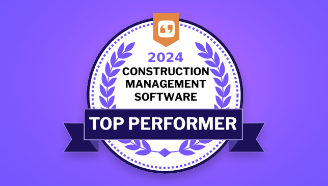 UDA ConstructionOnline | Top Performer 2024 | Construction Management Software | B2B Construction Business Software and Services
