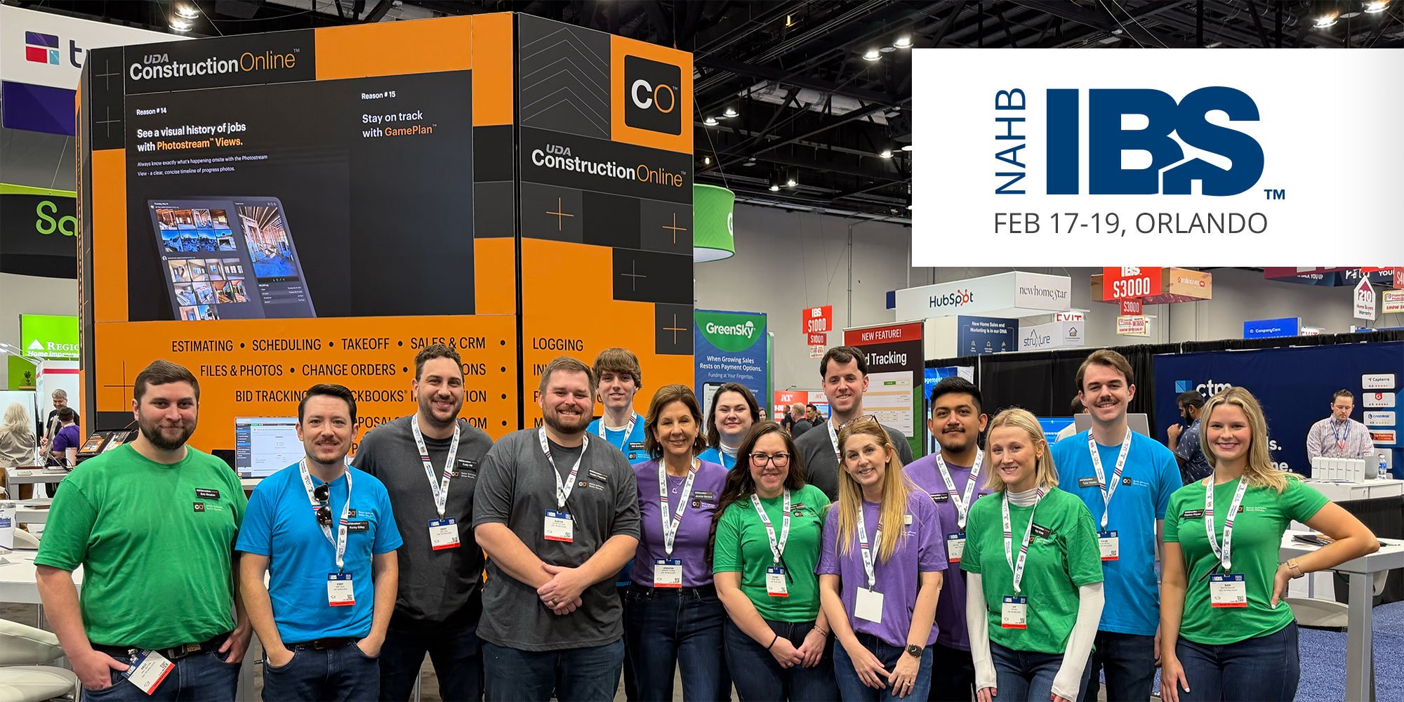 UDA ConstructionOnline Celebrates Successful Exhibit at NAHB's International Builders Show | February 2026 | Orlando, Florida