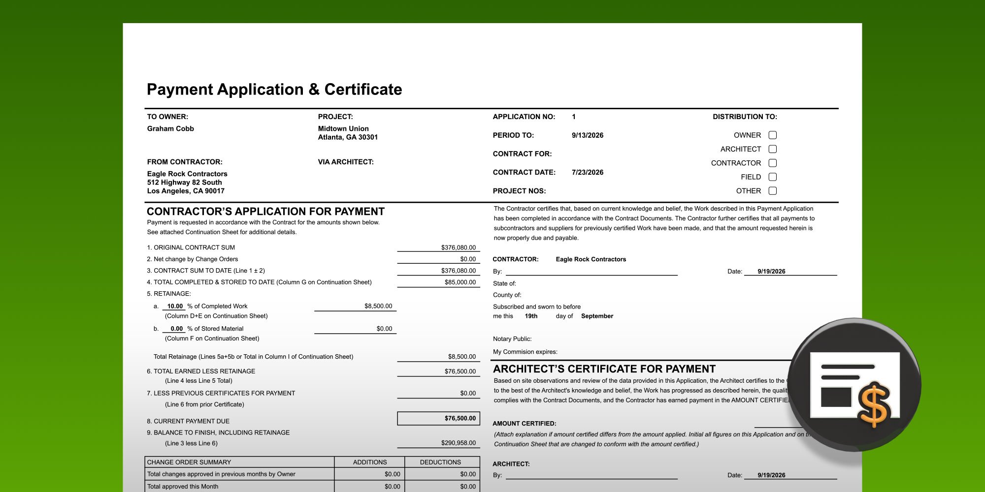 ConstructionOnline to Host Webinar featuring New Payment Applications in the Award-Winning Construction Management Software