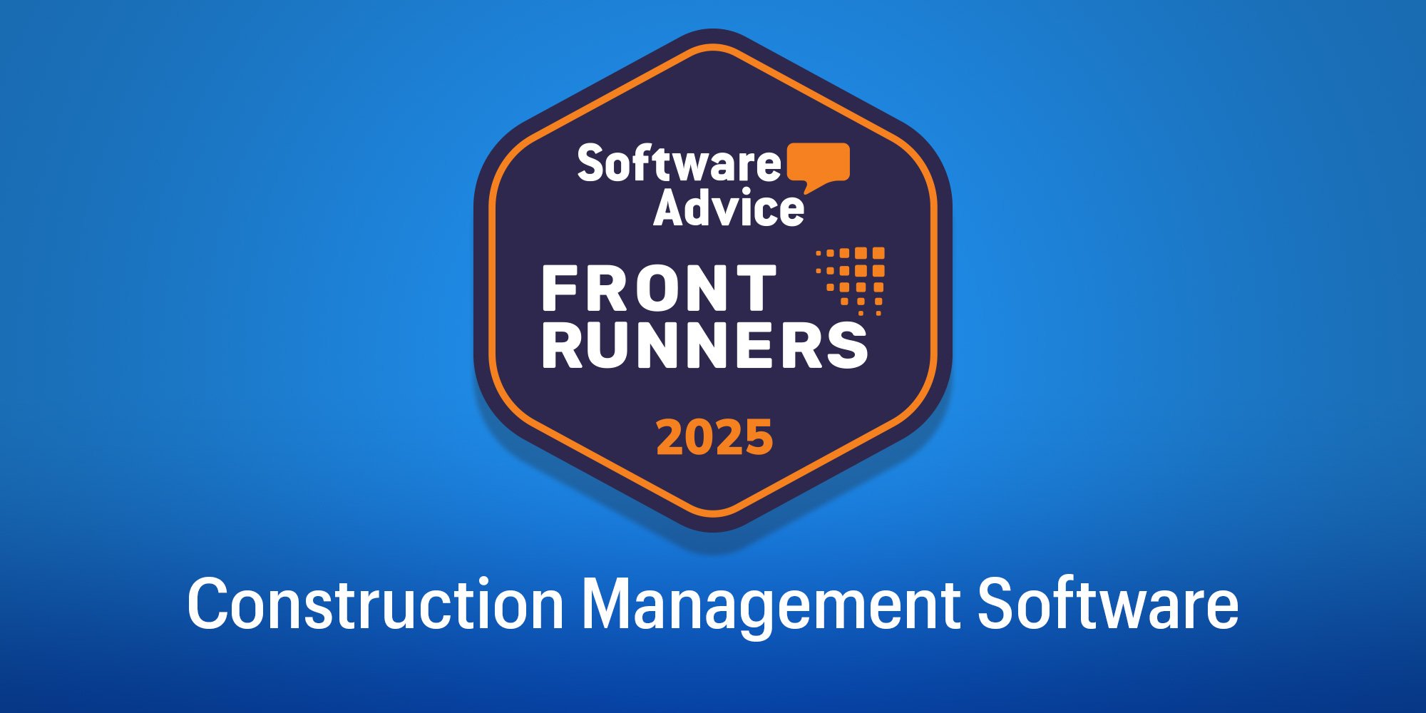 UDA ConstructionOnline Recognized as FrontRunner for Construction Management Software | 2025 | Construction Software Awards
